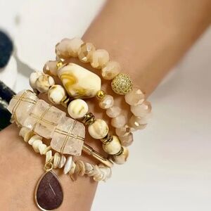 NEW Boho jewelry  Chic beautiful Natural Stone Bracelet